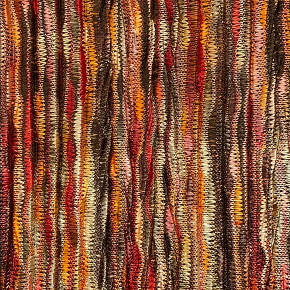 W by Worth top, very original, metallic colors new - Picture 2 of 4